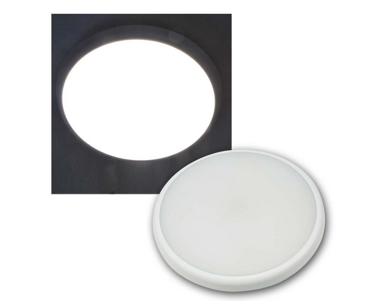 ChiliTec LED Deckenleuchte LED HF Deckenleuchte "SALAO 16" IP54 16W 1500lm nw, neutralweiß ChiliTec LED Deckenleuchte LED HF Deckenleuchte "SALAO 16" IP54 16W 1500lm nw, neutralweiß von ChiliTec