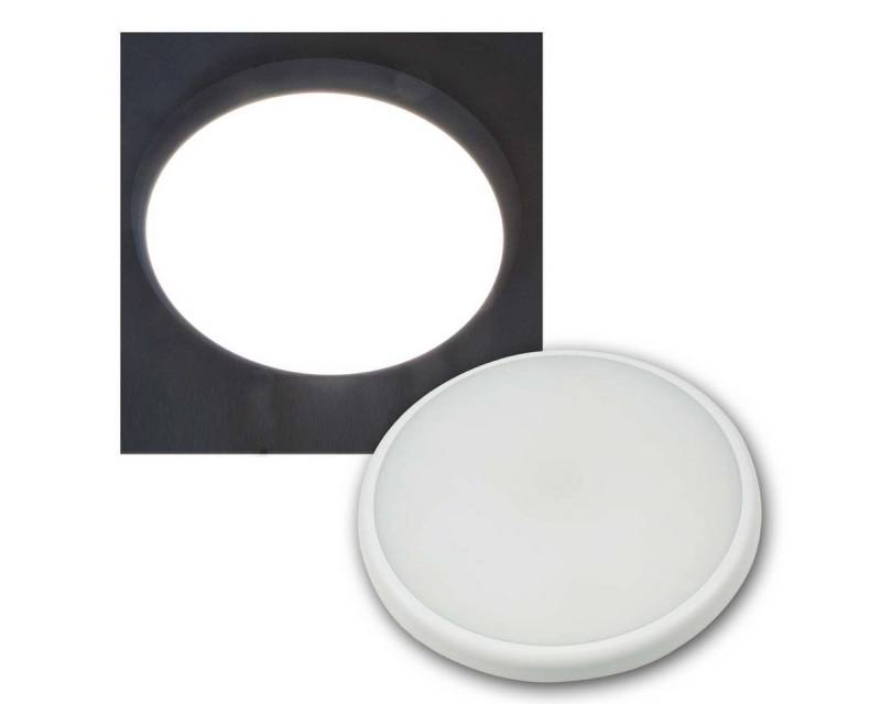 ChiliTec LED Deckenleuchte LED HF Deckenleuchte "SALAO 16" IP54 16W 1500lm nw, neutralweiß ChiliTec LED Deckenleuchte LED HF Deckenleuchte "SALAO 16" IP54 16W 1500lm nw, neutralweiß von ChiliTec