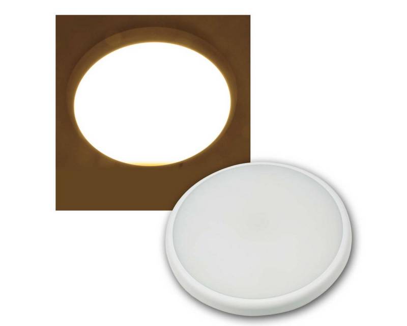 ChiliTec LED Deckenleuchte LED HF Deckenleuchte "SALAO 16" IP54 16W 1500lm ww, warmweiß von ChiliTec