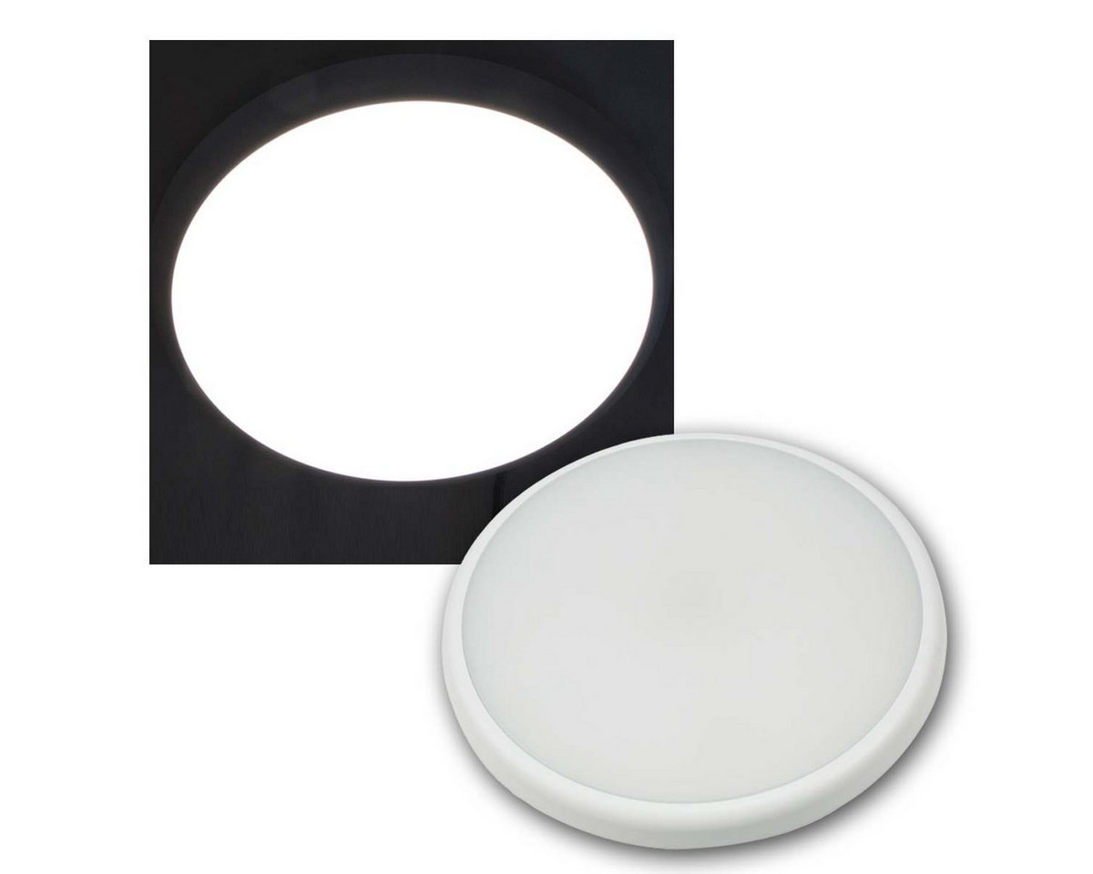 ChiliTec LED Deckenleuchte LED HF Deckenleuchte "SALAO 22" IP54 22W 2200lm nw, neutralweiß ChiliTec LED Deckenleuchte LED HF Deckenleuchte "SALAO 22" IP54 22W 2200lm nw, neutralweiß von ChiliTec