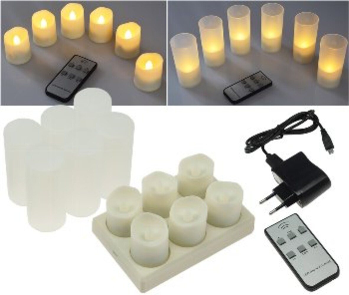 ChiliTec LED-Kerze Kunststoff, Kerze, warmweiß, IP65, L100mm (ja) von ChiliTec