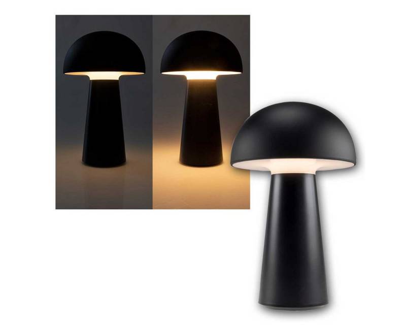 ChiliTec LED-Leuchte LED Akku-Tischleuchte FOCO SETA TouchDim IP20 schw von ChiliTec
