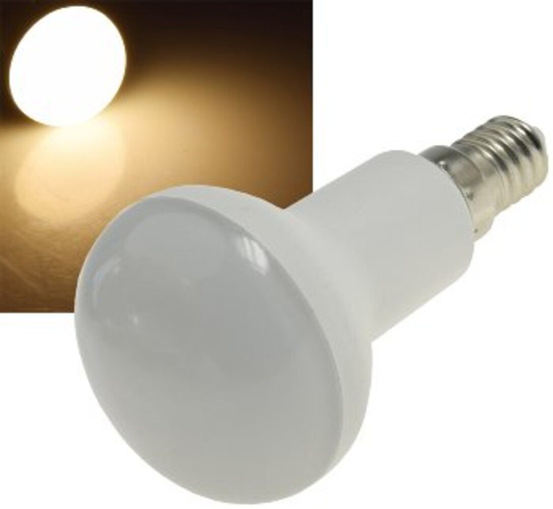 ChiliTec LED-Leuchtmittel E14, 6W, 3000K, 582lm, warmweiß, ø90mm, E14, warmweiß ChiliTec LED-Leuchtmittel E14, 6W, 3000K, 582lm, warmweiß, ø90mm, E14, warmweiß von ChiliTec