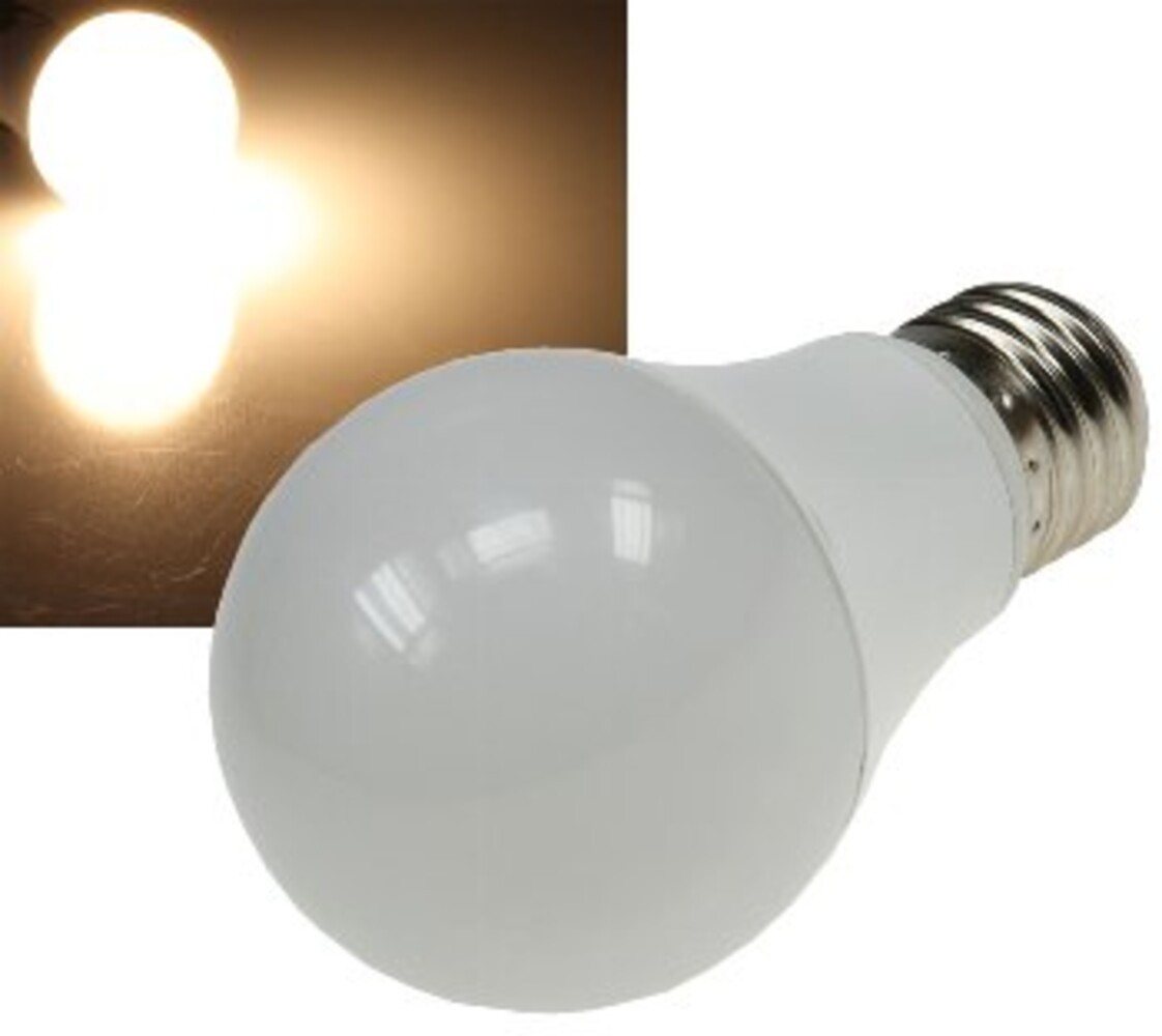 ChiliTec LED-Leuchtmittel E27, 7W, 3000K, 47lm, warmweiß, ø70mm, E27, warmweiß ChiliTec LED-Leuchtmittel E27, 7W, 3000K, 47lm, warmweiß, ø70mm, E27, warmweiß von ChiliTec