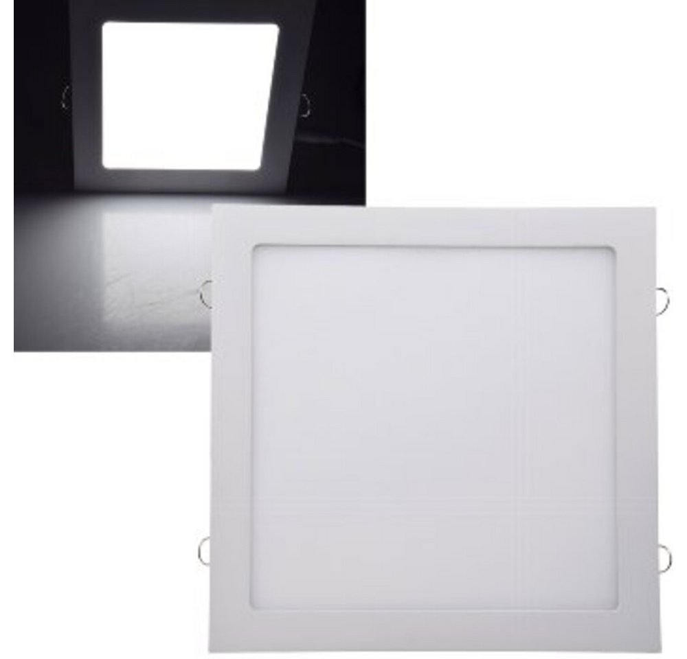 ChiliTec LED Panel Einbau, 24W, neutralweiß, 2160lm, 4200K, L40mm, neutralweiß von ChiliTec