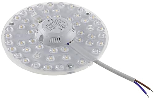 ChiliTec LED Ring Modul mit Magnethalter 18W Ø18cm 1994 Lumen 230V Ringlampe Umbau Set für Deckenleuchten Anschlussfertig 3000k / Warmweiß von ChiliTec