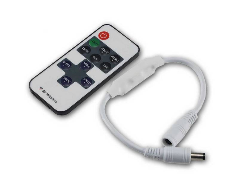 ChiliTec LED-Streifen LED Funk-Controller, Dimmer/Schalter 12-24V, 72W von ChiliTec