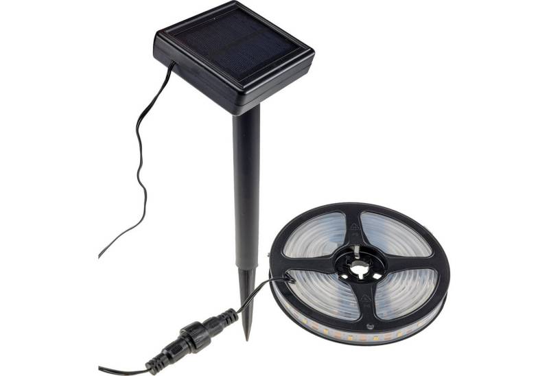 ChiliTec LED Solarleuchte CHILITEC Solar LED-Strip, 3 m, IP44, 3000 K, warmweiß von ChiliTec