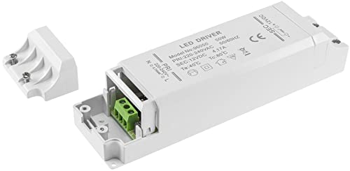ChiliTec LED Trafo Netzteil 12V 50Watt Eckig Transformator 230V auf 12 V für LED Beleuchtung Innenbeleuchtung von ChiliTec