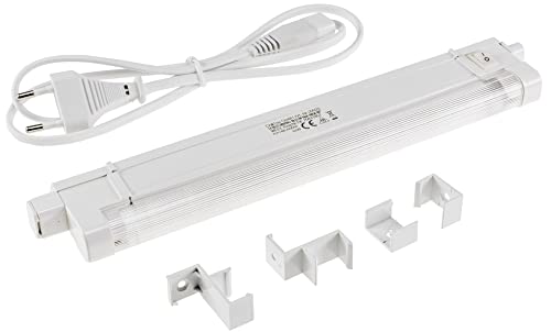 ChiliTec LED Unterbauleuchte 27cm Küchenleuchte 2 Watt 210 Lumen Lichtleiste Schrankleuchte mit Schalter Beleuchtung Küche Arbeitsfläche Licht Weiß von ChiliTec