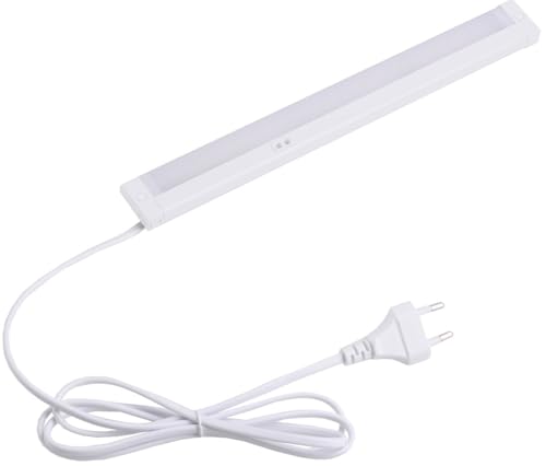 ChiliTec LED Unterbauleuchte Lichtleiste 38cm Delgada 380 CCT 230V dimmbar IR-Sensor Schalter einstellbare Lichtfarbe Warmweiß Weiß Kaltweiß von ChiliTec