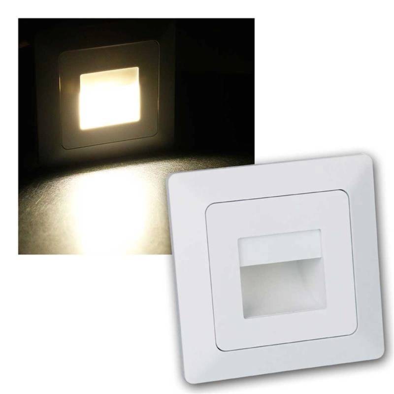 ChiliTec MILOS LED Einbauleuchte COB Weiß Matt mit Rahmen von ChiliTec