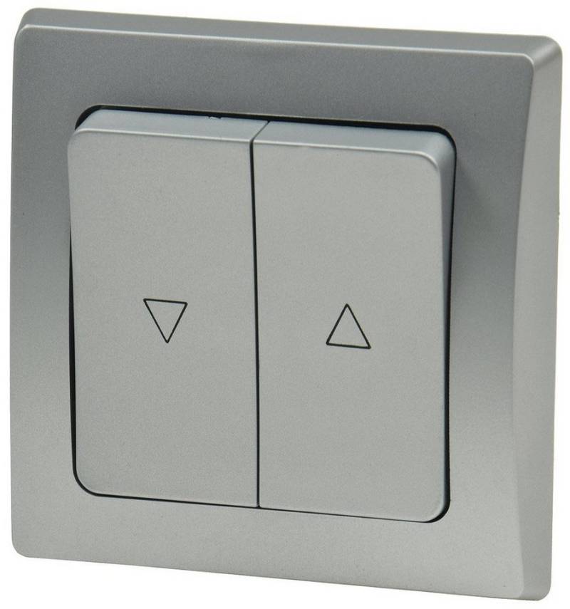 ChiliTec Schalter DELPHI Jalousien-Steuerung Hoch/Runter Taster, inkl. Rahmen, UP ChiliTec Schalter DELPHI Jalousien-Steuerung Hoch/Runter Taster, inkl. Rahmen, UP von ChiliTec