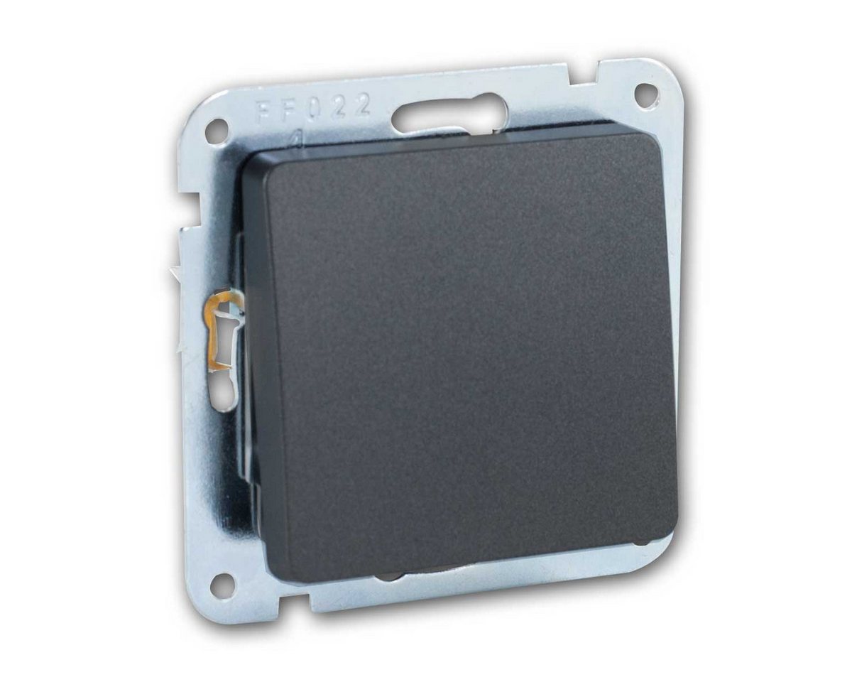 ChiliTec MILOS Wechsel-Schalter anthrazit ohne Rahmen, UP Unterputzschalter ChiliTec MILOS Wechsel-Schalter anthrazit ohne Rahmen, UP Unterputzschalter von ChiliTec