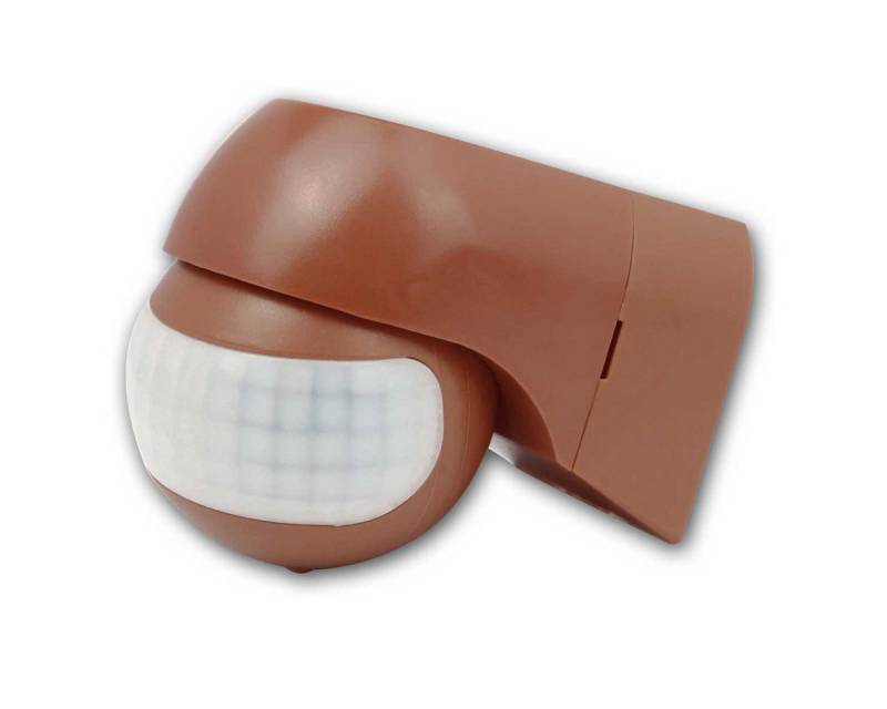 ChiliTec Bewegungsmelder Bewegungsmelder 180° "CBM-Slim" Ziegel 1-800W 12m von ChiliTec