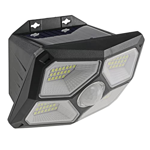 ChiliTec Solarleuchte mit Bewegungsmelder für Aussen - IP65 wetterbeständige Wandleuchte Solar mit Akku - 160° Erfassung Solarlampe für Garten Hof Haus Terrasse Balkon von ChiliTec