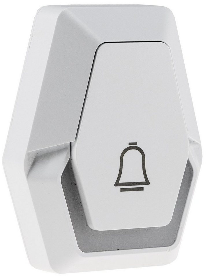ChiliTec Türklingel-Set Funk-Klingeltaster Pilota Porta Batteriebetrieb, IP55 von ChiliTec