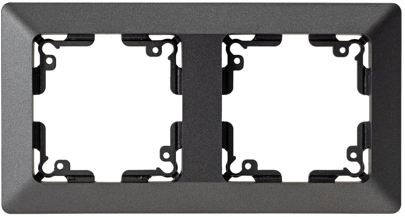 ChiliTec Unterputz-Steckdose MILOS Serie Steckdosen, Schalter, Rahmen, Dimmer, SAT, UP, Anthrazit ChiliTec Unterputz-Steckdose MILOS Serie Steckdosen, Schalter, Rahmen, Dimmer, SAT, UP, Anthrazit von ChiliTec