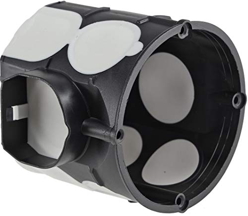 ChiliTec Unterputz UP Schalterdose | Ø 60x60mm | Winddicht | M25 Tunnel | Rast-Kupplung | schwarz | 10 Stück ChiliTec Unterputz UP Schalterdose | Ø 60x60mm | Winddicht | M25 Tunnel | Rast-Kupplung | schwarz | 10 Stück von ChiliTec