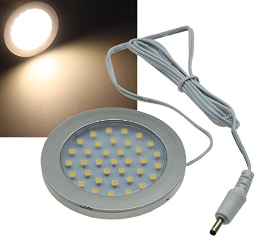 ChiliTec LED Aufbauleuchte Küchen- & Schrankleuchte - flacher LED-Strahler 12V= DC 3 Watt 337 Lumen Warmweiß ChiliTec LED Aufbauleuchte Küchen- & Schrankleuchte - flacher LED-Strahler 12V= DC 3 Watt 337 Lumen Warmweiß von ChiliTec