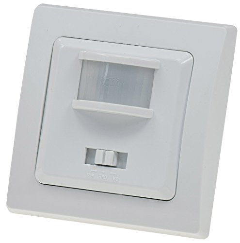DELPHI Bewegungsmelder 160° Unterputz 3-Draht inkl. 1-fach Rahmen UP 55x55mm Weiß DELPHI Bewegungsmelder 160° Unterputz 3-Draht inkl. 1-fach Rahmen UP 55x55mm Weiß von ChiliTec