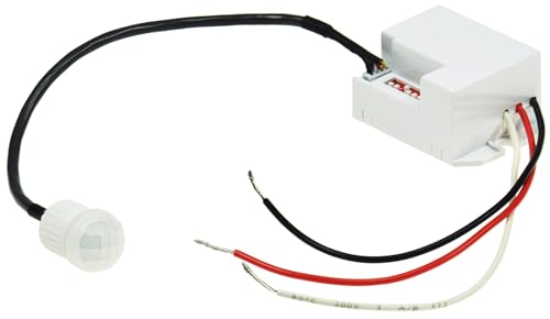 ChiliTec Mini Einbau Bewegungsmelder 12V= DC 5A 1-60W LED geeignet 56x34x25mm Micro Einbau Sensor Weiß von ChiliTec