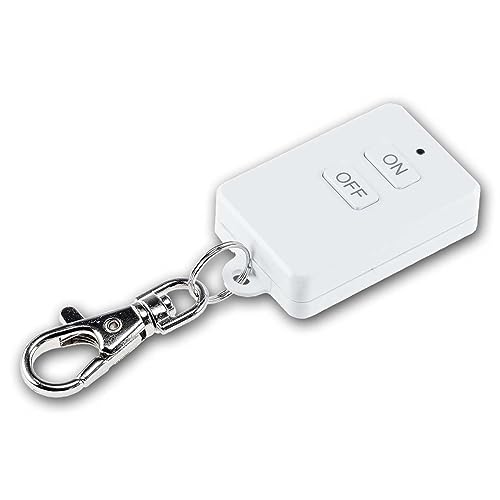 Funk-Fernbedienung "Pilota Porta", mit Karabinerhaken und akkustischen Signal, Reichweite max. 30m von ChiliTec