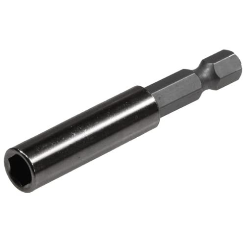 Universal Bithalter 60mm mit Magnet I Bitaufnahme Adapter für 1/4" Bits/Sechskant Stark Magnetisch von ChiliTec