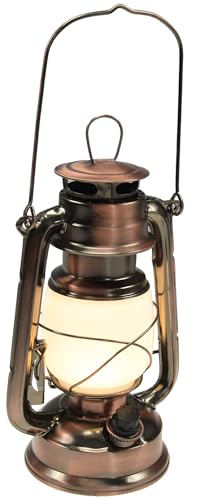 ChiliTec Led Campinglaterne 23cm Campinglampe Dimmbar Batterie mit Bügel Vintage Retro Design von ChiliTec