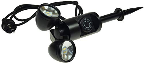 LED Gartenleuchte "CT-GS Sens DUO", 2x 3W, 1,4m Kabel+Erdspieß, Sensor+Timer LED Gartenleuchte "CT-GS Sens DUO", 2x 3W, 1,4m Kabel+Erdspieß, Sensor+Timer von ChiliTec