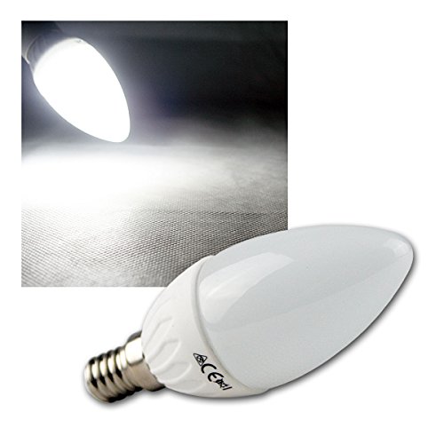 LED Kerzenlampe E14 5Watt 420 Lumen "K50" 4000k Neutralweiß von ChiliTec