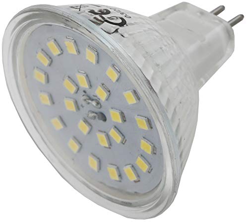 ChiliTec LED Leuchtmittel Lampe MR16 Strahler GU5.3 Sockel 5Watt 440Lumen 120° 12V - LED-Lampe Ersatz für 50 Watt Halogen Leuchtmittel 4000k Neutralweiß von ChiliTec