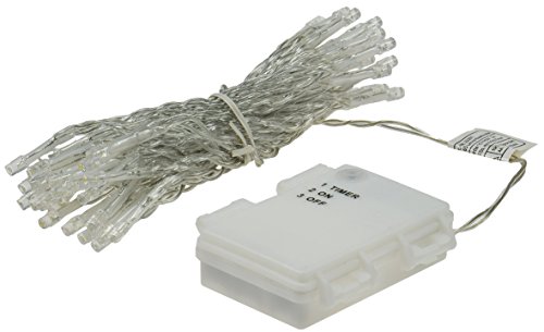 LED Lichterkette 5Meter 50 LEDs, IP44 für Innen und Aussen Verschiedene Modi Warmweiß LED Lichterkette 5Meter 50 LEDs, IP44 für Innen und Aussen Verschiedene Modi Warmweiß von ChiliTec