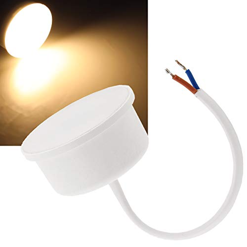 ChiliTec LED Modul flach Ersatz für GU10 Leuchtmittel - 230V 6,3Watt 540Lumen Ø50x24mm 120° - Lampe für Einbaustrahler Deckenspots Einbauleuchten - Warmweiß von ChiliTec