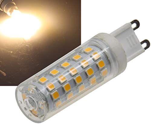 ChiliTec LED Stiftsockel G9 Lampe, 8W, 880lm, 330°, 230V, 3000K, Leuchtmittel Warmweiß von ChiliTec