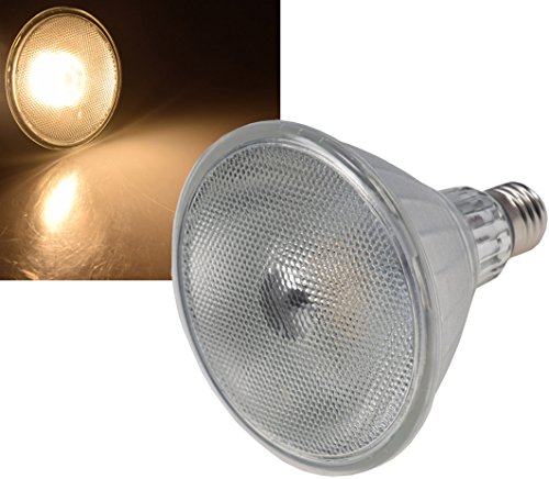 ChiliTec E27 LED PAR38 Spot Reflektor Strahler Licht 15 Watt 1430 Lumen Leuchtmittel Led-Lampe Ersatz für 150W Halogen Lampen Warmweiß von ChiliTec