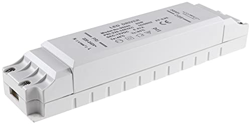 LED Trafo 230V auf 12 Volt - 80Watt 6,66A elektronischer Treiber Netzteil für Niedervolt 12Volt Leuchtmittel von ChiliTec