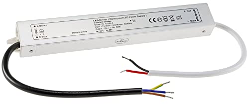 LED Trafo Aussen 30Watt 12Volt - IP67 Transformator IN 230V AC - OUT 12V DC - Netzteil für LED-Strahler Leuchtmittel Beleuchtung Feuchtraum Aussen von ChiliTec