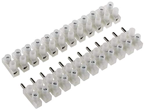 Lüsterklemme Kabelverbinder Steckklemmen Transparent 2,5 bis 4mm², 120 Stück Steckbare Klemmleiste von ChiliTec