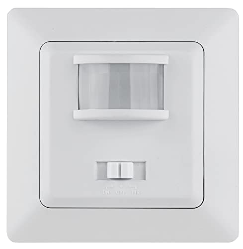 Milos Bewegungsmelder 160° Unterputz Innen 250V Ersetzt einen Lichtschalter 2-Draht Anschluss ohne Nullleiter LED 3-100Watt Weiß Milos Bewegungsmelder 160° Unterputz Innen 250V Ersetzt einen Lichtschalter 2-Draht Anschluss ohne Nullleiter LED 3-100Watt Weiß von ChiliTec