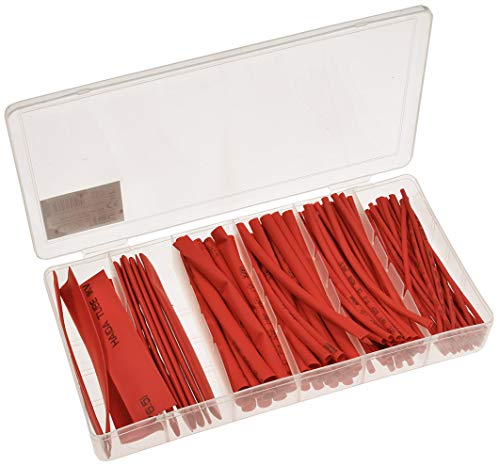Schrumpfschlauch Sortiment 100 Teile Schrumpfrate 2:1 10cm lang 6 Größen Rot Schrumpfschlauch Sortiment 100 Teile Schrumpfrate 2:1 10cm lang 6 Größen Rot von ChiliTec