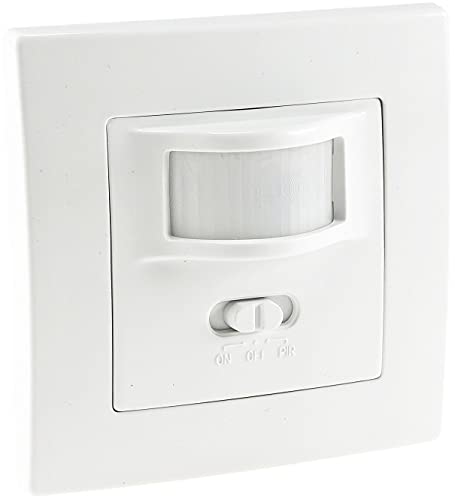 ChiliTec Bewegungsmelder 160° Unterputz Wand-Montage Schaltet ab 1Watt 9m Reichweite 230V 2-Draht Technik Ersetzt einen Lichtschalter Weiß ChiliTec Bewegungsmelder 160° Unterputz Wand-Montage Schaltet ab 1Watt 9m Reichweite 230V 2-Draht Technik Ersetzt einen Lichtschalter Weiß von ChiliTec