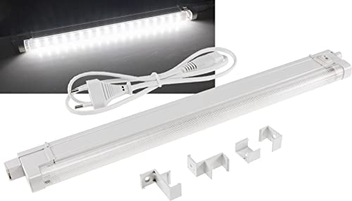 ChiliTec LED Unterbauleuchte 40cm Küchenleuchte 4 Watt 460 Lumen Lichtleiste Schrankleuchte mit Schalter Beleuchtung Küche Arbeitsfläche Licht Weiß von Chilitec
