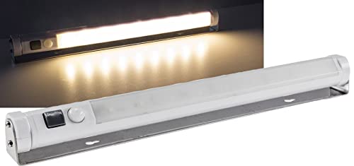 ChiliTec LED Batterie Schrankleuchte mit Bewegungsmelder 80 Lumen 3x AA Mignon Montagebügel Warmweiß ChiliTec LED Batterie Schrankleuchte mit Bewegungsmelder 80 Lumen 3x AA Mignon Montagebügel Warmweiß von ChiliTec