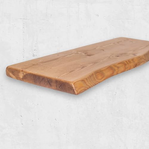 Chill House Waney/Live Edge Rustikal Wandregal 29x3.5cm, Antike Kiefer, 50cm Chill House Waney/Live Edge Rustikal Wandregal 29x3.5cm, Antike Kiefer, 50cm von Chill House