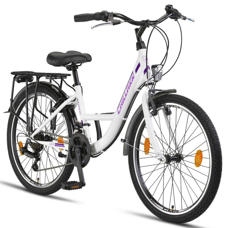 Chillaxx Cityrad Chillaxx Bike Strada Premium City Bike in 24, 26, 28 Zoll von Chillaxx