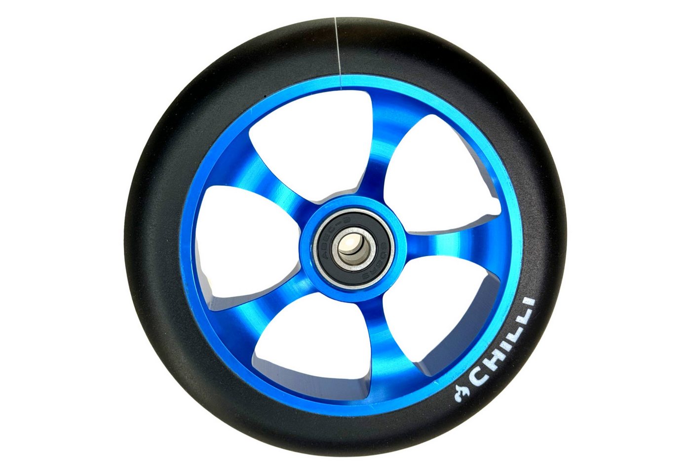 Chilli Stuntscooter Chilli Stunt-Scooter Rolle Reloaded 120mm Ghost Blau/PU Schwarz von Chilli