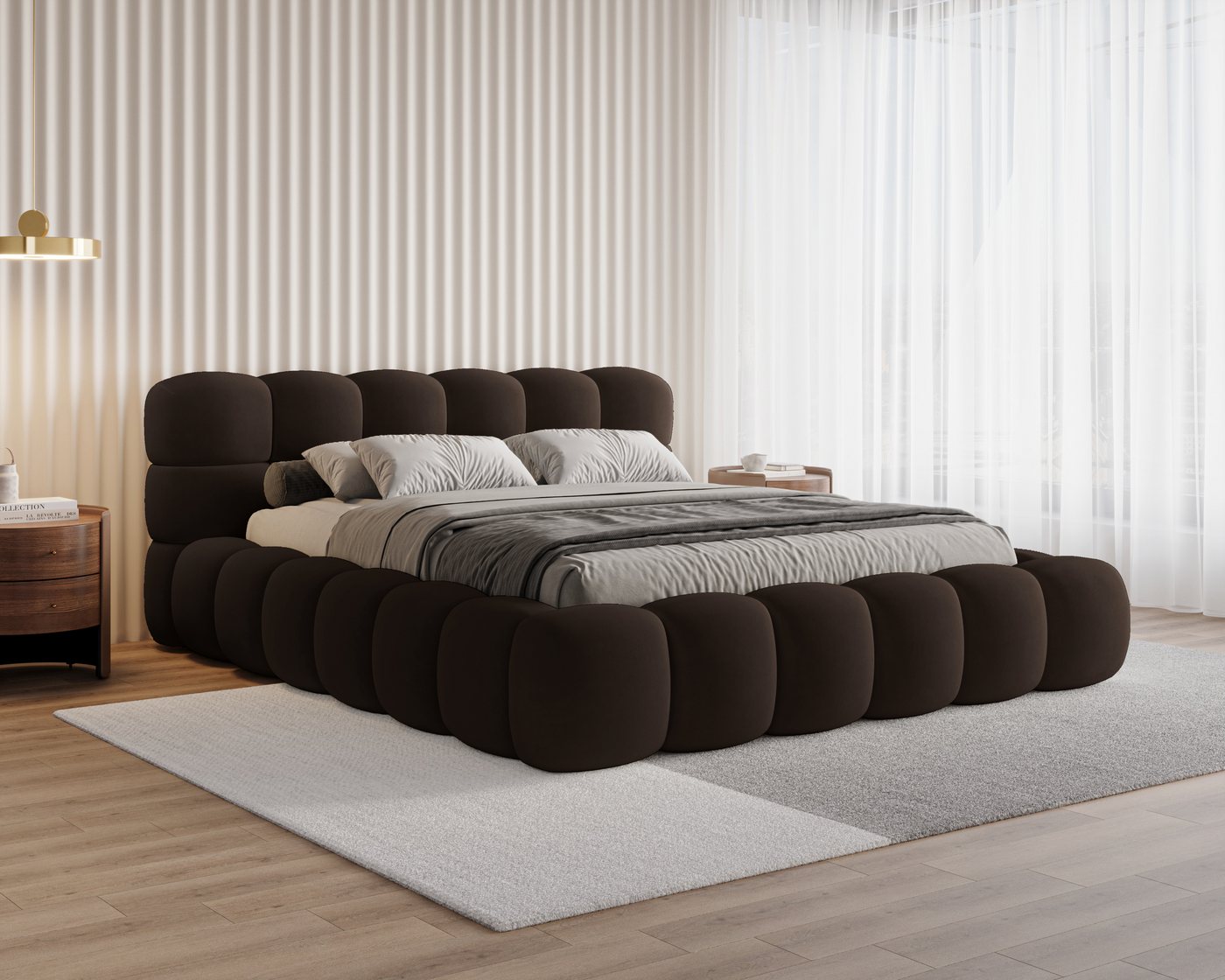 Chilly Möbel Polsterbett Stone Samt Stoff 180x200 cm mit Stauraum Velluto 06 Chilly Möbel Polsterbett Stone Samt Stoff 180x200 cm mit Stauraum Velluto 06 von Chilly Möbel