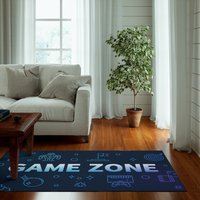 Game Zone Teppich, Schlafzimmer Wohnzimmer Gamer Geek Geschenk Teppich von ChilyPrints