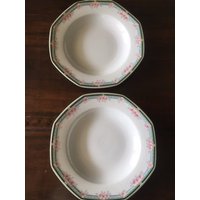 Zwei | 2 Wellesley Von Christopher Stuart Large Rim Soup Bowls von ChinaBullStudio